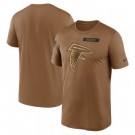 Women's Atlanta Falcons Brown 2023 Salute To Service Legend Performance T Shirt