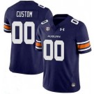 Women's Auburn Tigers Custom Limited Navy FUSE College Football Jersey