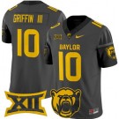 Women's Baylor Bears Custom Limited Black FUSE College Football Jersey