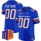 Women's Boise State Broncos Custom Limited Blue FUSE College Football Jersey