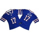 Women's Buffalo Bills #17 Josh Allen Limited Blue FUSE Vapor Jersey