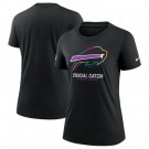 Women's Buffalo Bills Black 2024 Crucial Catch T Shirt