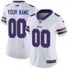 Women's Buffalo Bills Customized Limited White Vapor Untouchable Jersey