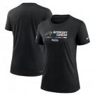 Women's Carolina Panthers Black 2022 Crucial Catch Performance T Shirt