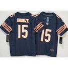 Women's Chicago Bears #15 Rome Odunze Limited Navy Vapor Jersey