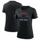 Women's Chicago Bears Black 2024 Crucial Catch T Shirt