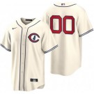 Women's Chicago Cubs Customized Cream 2022 Field of Dreams Cool Base Jersey