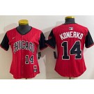 Women's Chicago White Sox #14 Paul Konerko Red 2025 City Connect Limited Jersey