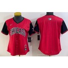 Women's Chicago White Sox Blank Red 2025 City Connect Limited Jersey
