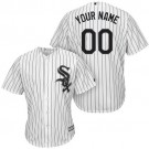Women's Chicago White Sox Customized White Cool Base Jersey