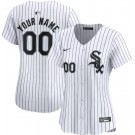 Women's Chicago White Sox Customized White Limited Jersey