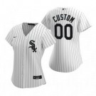 Women's Chicago White Sox Customized White Stripes 2020 Cool Base Jersey