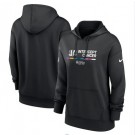 Women's Cincinnati Bengals Black 2022 Crucial Catch Therma Performance Pullover Hoodie