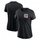 Women's Cincinnati Bengals Black 2023 Crucial Catch Sideline TriBlend T Shirt