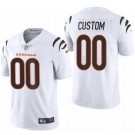 Women's Cincinnati Bengals Customized Limited White 2021 Vapor Jersey