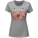Women's Cincinnati Bengals Gray 2021 AFC Champions Classic Play Scoop Neck T-Shirt