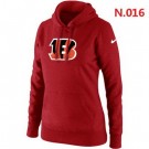 Women's Cincinnati Bengals Printed Hoodie 0710