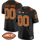 Women's Clemson Tigers Custom Limited Black FUSE College Football Jersey