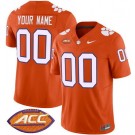 Women's Clemson Tigers Custom Limited Orange FUSE College Football Jersey