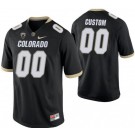 Women's Colorado Buffaloes Customized Limited Black College Football Jersey