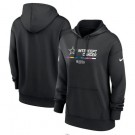 Women's Dallas Cowboys Black 2022 Crucial Catch Therma Performance Pullover Hoodie