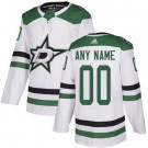 Women's Dallas Stars Customized White Authentic Jersey