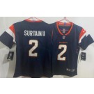 Women's Denver Broncos #2 Patrick Surtain II Limited Blue Vapor Jersey