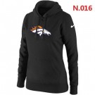 Women's Denver Broncos Printed Hoodie 1001