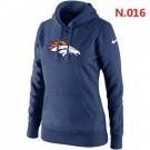 Women's Denver Broncos Printed Hoodie 1002