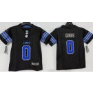 Women's Detroit Lions #0 Jahmyr Gibbs Limited Black Vapor Jersey