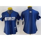 Women's Detroit Tigers Blank Navy 2024 City Connect Limited Jersey