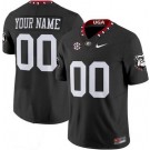 Women's Georgia Bulldogs Custom Limited Black Alternate FUSE College Football Jersey