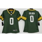 Women's Green Bay Packers #0 Matthew Golden Limited Green Vapor Jersey