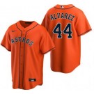 Women's Houston Astros #44 Yordan Alvarez Orange Cool Base Jersey