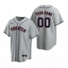 Women's Houston Astros Customized Gray Road 2020 Cool Base Jersey