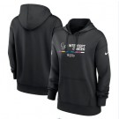 Women's Houston Texans Black 2022 Crucial Catch Therma Performance Pullover Hoodie