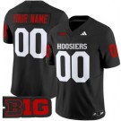 Women's Indiana Hoosiers Custom Black FUSE College Football Jersey