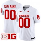 Women's Indiana Hoosiers Custom White FUSE College Football Jersey