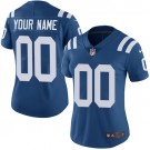 Women's Indianapolis Colts Customized Limited Blue Vapor Untouchable Jersey