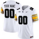 Women's Iowa Hawkeyes Custom White FUSE College Football Jersey