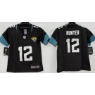 Women's Jacksonville Jaguars #12 Travis Hunter Limited Black Vapor Jersey