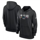 Women's Jacksonville Jaguars Black 2022 Crucial Catch Therma Performance Pullover Hoodie