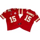 Women's Kansas City Chiefs #15 Patrick Mahomes Limited Red FUSE Vapor Jersey
