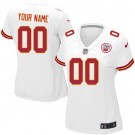 Women's Kansas City Chiefs Customized Game White Jersey