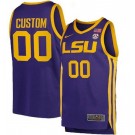 Women's LSU Tigers Customized Purple College Basketball Jersey