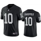 Women's Las Vegas Raiders #10 Jimmy Garoppolo Limited Black Vapor Jersey