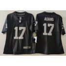 Women's Las Vegas Raiders #17 Davante Adams Limited Black Vapor Jersey