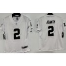 Women's Las Vegas Raiders #2 Ashton Jeanty Limited White Vapor Jersey