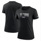 Women's Las Vegas Raiders Black 2022 Crucial Catch Performance T Shirt