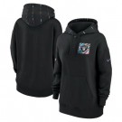 Women's Las Vegas Raiders Black 2023 Crucial Catch Club Pullover Hoodie